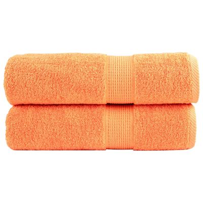 vidaXL Prémiové osušky SOLUND 2 ks fialové 100x150 cm 600 g/m2