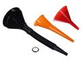 Sada lievikov na dolievanie kvapalín MECHANIC FUNNEL SET 2, 6 ks SIXTOL