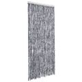vidaXL Záves proti hmyzu, strieborný 90x220 cm, ženilka