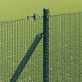 vidaXL Zváraný drôtový plot s hrotmi 10 x 1,5 m Oceľ s PVC povrchom