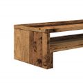vidaXL Stojan na monitor staré drevo 54x22x15 cm kompozitné drevo