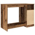 vidaXL Písací stôl, staré drevo 102x50x76 cm, kompozitné drevo