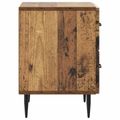 vidaXL Nočný stolík Staré drevo 43 x 34,5 x 47,5 cm Kompozitné drevo
