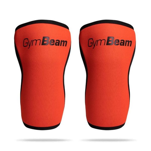 Neoprénová bandáž na koleno Conquer Red - GymBeam, veľkosť XS