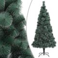 vidaXL Umelý vianočný stromček so stojanom, zelený 120 cm, PET