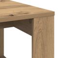 vidaXL Konferenčný stolík dub artisan 102x50x35 cm kompozitné drevo