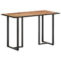 vidaXL Jedálenský stôl 120 cm surové mangovníkové drevo