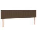 vidaXL Boxspring posteľ s matracom tmavohnedá 200x200 cm látka