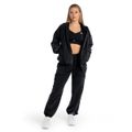Dámska mikina Zip Washed Black - STRIX, veľkosť L, veľkosť oblečenia L