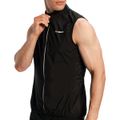 Pánska bežecká vesta Pulse X Black - GymBeam, veľkosť L