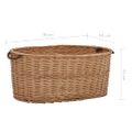 vidaXL Košík s rúčkami na palivové drevo 78x54x34 cm prírodná vŕba