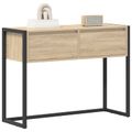 vidaXL Koncový stôl Sonoma 100 x 36 x 75 cm Kompozitné drevo