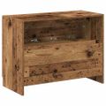 vidaXL Kúpeľňová skriňa Staré drevo 78 x 37 x 59 cm Kompozitné drevo
