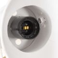 vidaXL Industriálne nástenné / stropné lampy 2 ks biele 20x25 cm E27