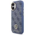 Puzdro Guess 4G Strass Logo MagSafe pre iPhone 17 modré