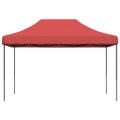vidaXL Skladací pop-up párty stan burgundský 410x279x315 cm