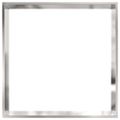 vidaXL Obrubník trávnika 50 x 50 x 13 cm Nehrdzavejúca oceľ Strieborná