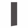 vidaXL Plisovaná roleta čierna 55x200 cm šírka látky 54,4 cm polyester