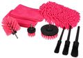 Multifunkčná súprava nástrojov na čistenie a umývanie auta CAR DETAILING PINK 9, 9 ks SIXTOL