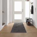 vidaXL Behúň koberec Sivá 80 x 500 cm 100% Polypropylén Tuft