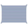vidaXL Slnečná plachta Modrá a biela 2,5 x 3,5 m 100% polyester Oxford