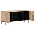 vidaXL TV skrinka 105x33x46 cm masívne mangovníkové drevo
