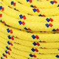 vidaXL Lodné lano žlté 12 mm 50 m polypropylén