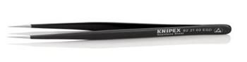 Knipex, 92 21 03 ESD, Pinzeta presná, špicatá, ESD
