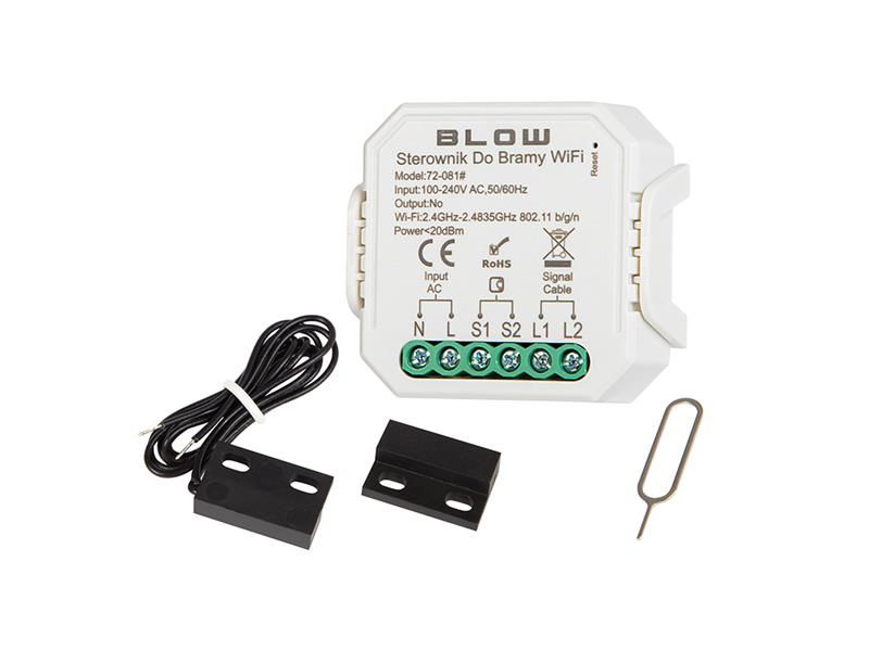 Smart ovládač garážových brán BLOW 72-081 WiFi Tuya