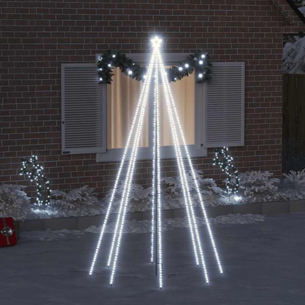 vidaXL LED vodopádové svetlá na vianočný stromček interiér a exteriér 400 LED diód 2,5 m