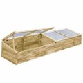 vidaXL Skleníky 2 ks impregnovaná borovica 200x50x35 cm