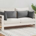 vidaXL Záhradný vankúš 4 ks 60x40 cm sivý