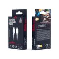 Maxlife MXUC-12 kábel USB-C - Lightning 1,0 m 27W biely