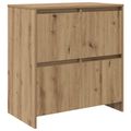 vidaXL Servírovacia skriňa 3 ks Remeselný dub 70 x 41 x 75 cm