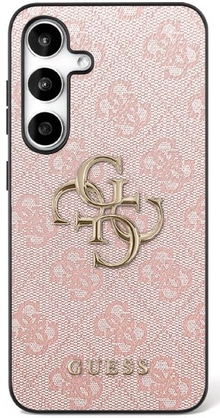 Puzdro Guess pre Samsung Galaxy S25 FE HC PU LEATHER 4G METAL LOGO ružové