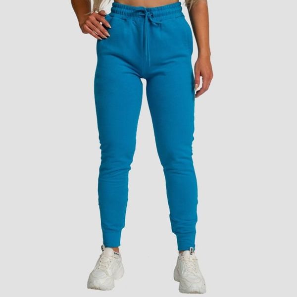 Dámske tepláky Limitless Aquamarine - GymBeam, veľkosť XS, veľkosť oblečenia XS