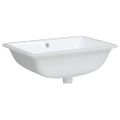 vidaXL Kúpeľňové umývadlo biele 55,5x37,5x19 cm obdĺžnikové keramické