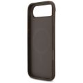 Puzdro Guess 4G Printed Stripes MagSafe pre iPhone 17 Air hnedá