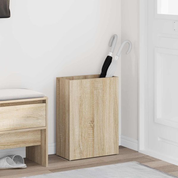 vidaXL Stojan na slnečník s úložiskom Sonoma dub 40 x 20 x 55,5 cm