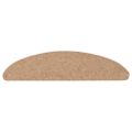 vidaXL Schodiskové rohože samolepiace 10 ks béžové 56x17x3 cm