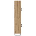 vidaXL Highboard Remeselný dub 34,5 x 34 x 180 cm Kompozitné drevo