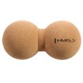 Korková dvojitá masážna lopta HMS BLW02 - Lacrosse Ball