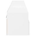 vidaXL TV nástenné skrinky 2 ks biele 100x30x30 cm kompozitné drevo
