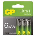 Alkalická batéria GP Ultra Plus LR6 (AA), 6 ks