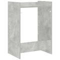 vidaXL Kabinet na práčku Betónová 67,5 x 48 x 97 cm Kompozitné drevo