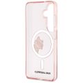 Karl Lagerfeld puzdro IML Peekaboo Choupette MagSafe pre Samsung Galaxy S26 ružová