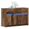vidaXL TV skrinka 91 x 34 x 61 cm Staré drevo Kompozitné drevo