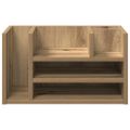vidaXL Organizér na pult Dub artisan 44,5 x 24 x 25 cm