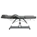 vidaXL Masážny stôl, sivý 180x62x(87-112) cm