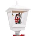 vidaXL Vianočná pouličná lampa so Santom 180 cm LED